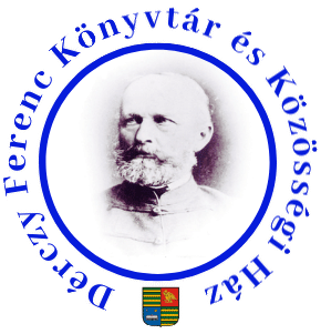 Dérczi Ferenc könyvtár logo